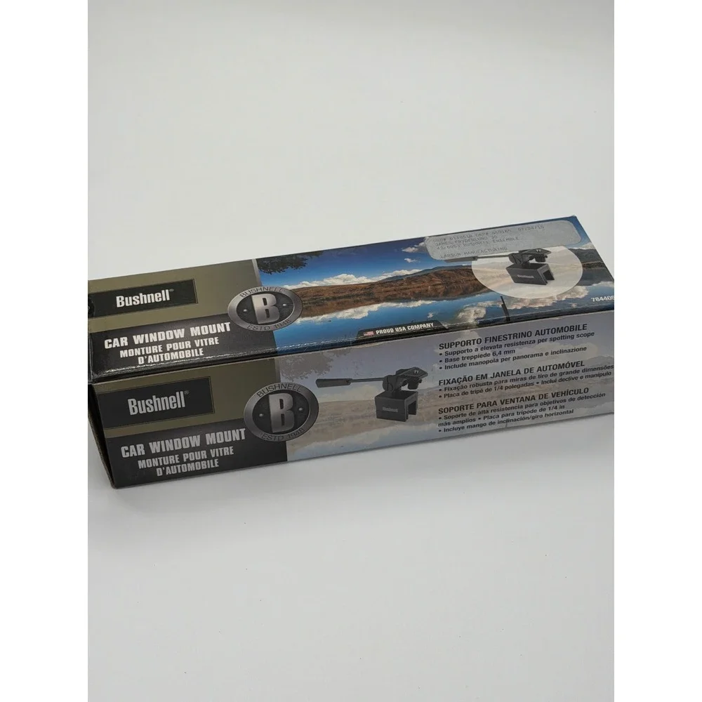 Bushnell Car Window Mount 784405 for Spotting Scopes Binoculars Cameras Black